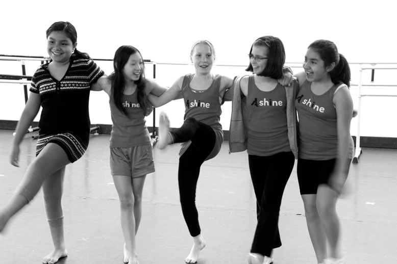 A grant to SHINE For Girls will support curriculum-based programming for disadvantaged middle school girls that combines formal dance training with rigorous math instruction to improve girls’ math scores and spark their interest in STEM.