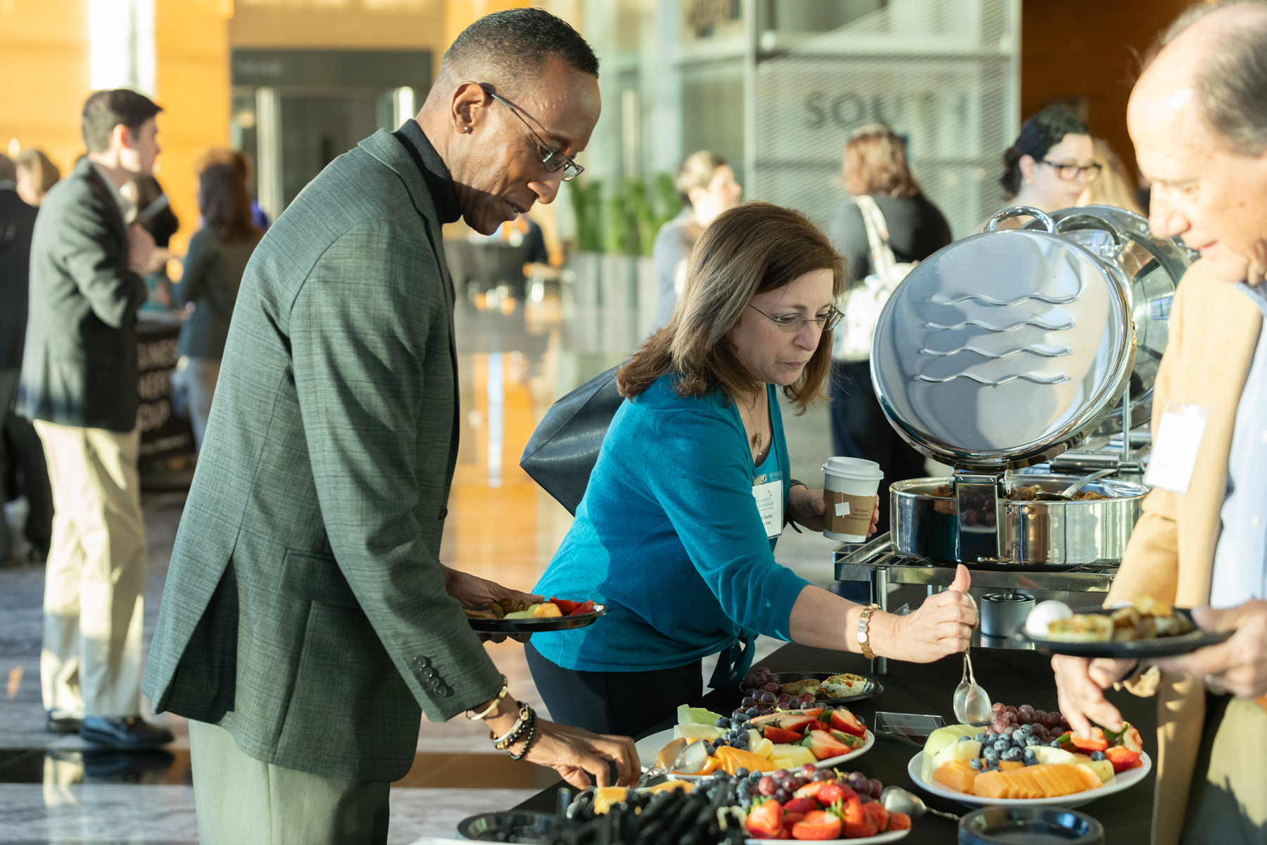 resized conference breakfast